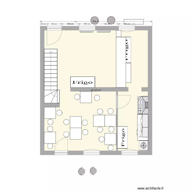 Pasta Rockett Am&eacute;nagement 2. Plan de 