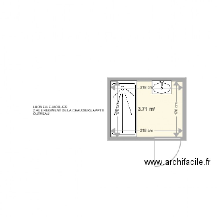 LHOMEL JACQUES . Plan de 0 pièce et 0 m2