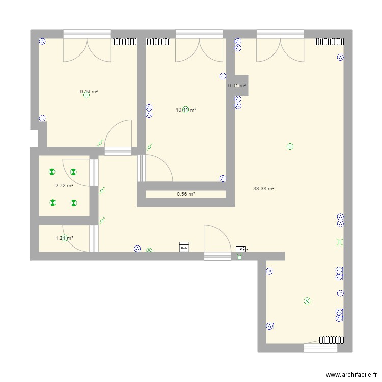 Poissy plan élec. Plan de 0 pièce et 0 m2