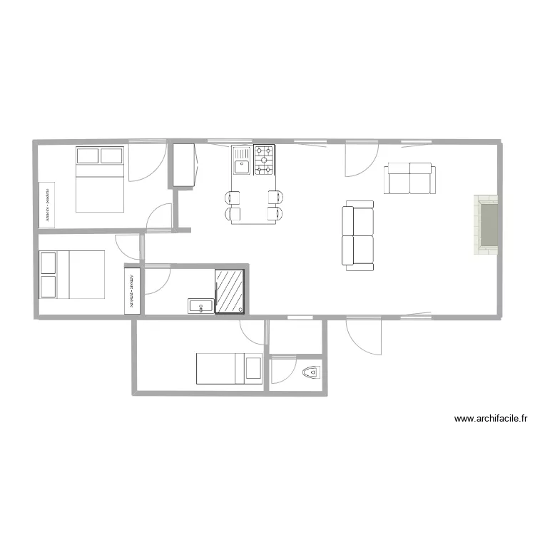 coex MAISON1. Plan de 