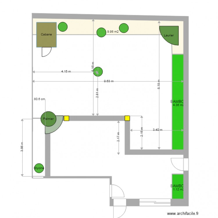 Jardin std. Plan de 0 pièce et 0 m2