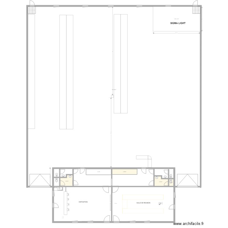 DEPOT DM 01. Plan de 0 pièce et 0 m2