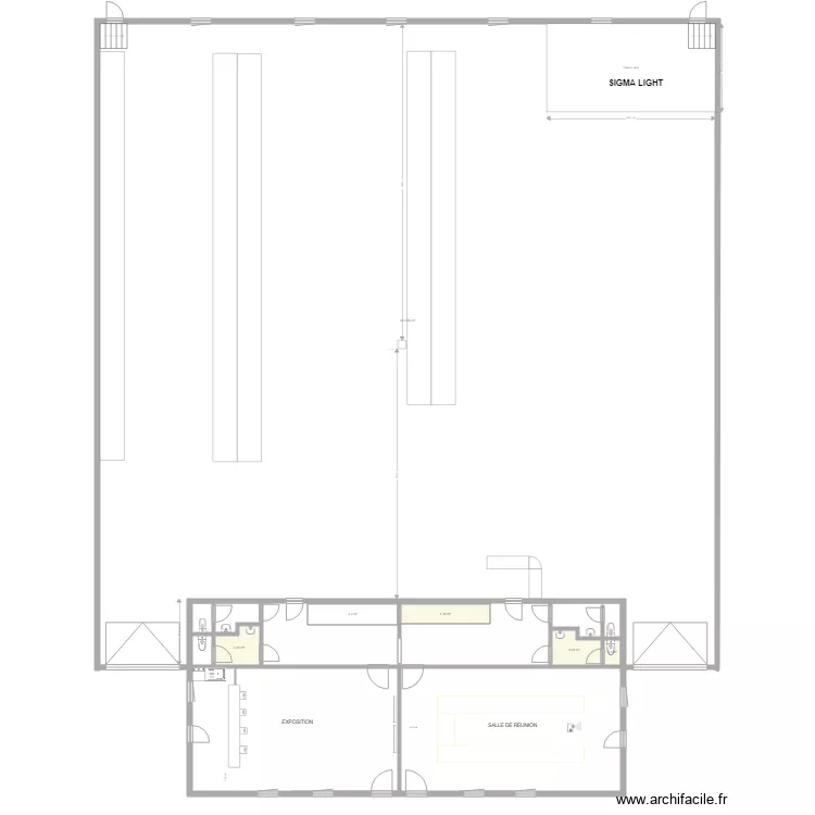 DEPOT DM 01. Plan de 