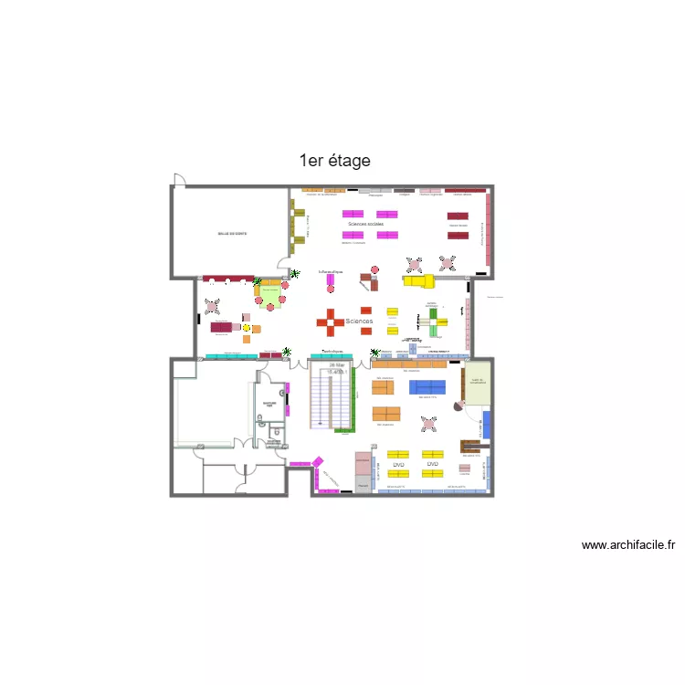 1erETAGEbis. Plan de 1erETAGEbis. Plan de