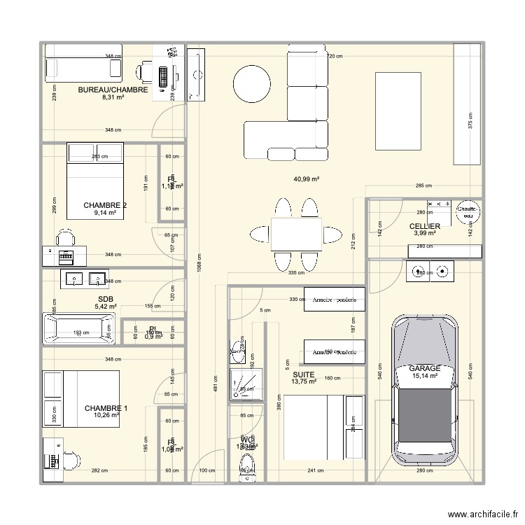 PLAN 2. Plan de 0 pièce et 0 m2