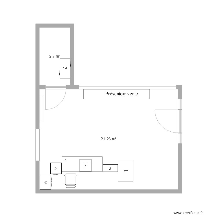 Zadkine Oeuvre. Plan de 0 pièce et 0 m2