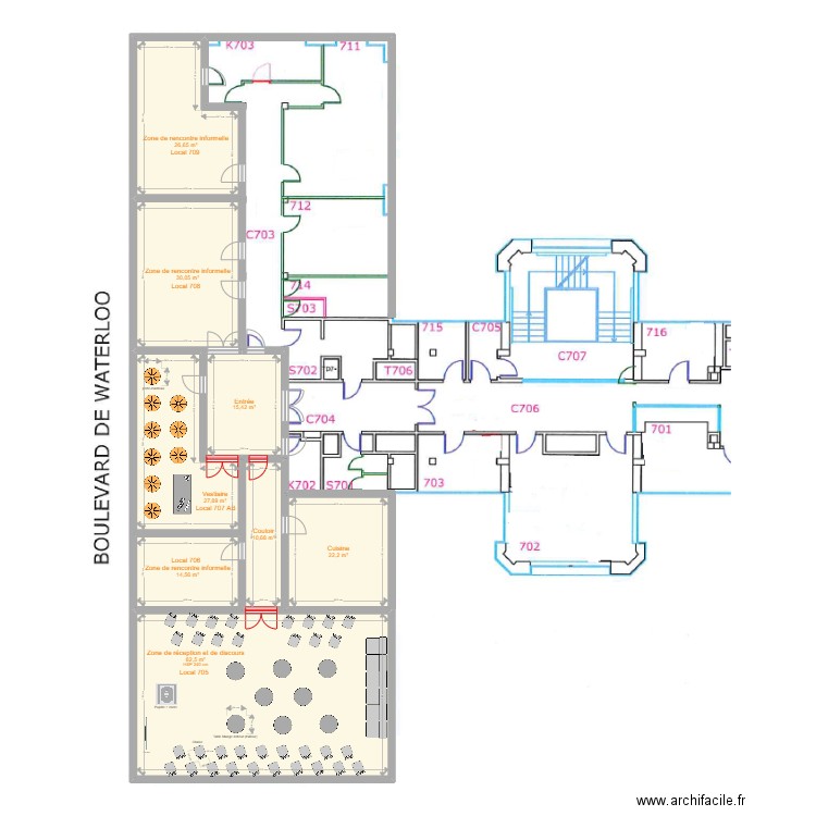 BORDET A  +7 AILE Z. Plan de 0 pièce et 0 m2