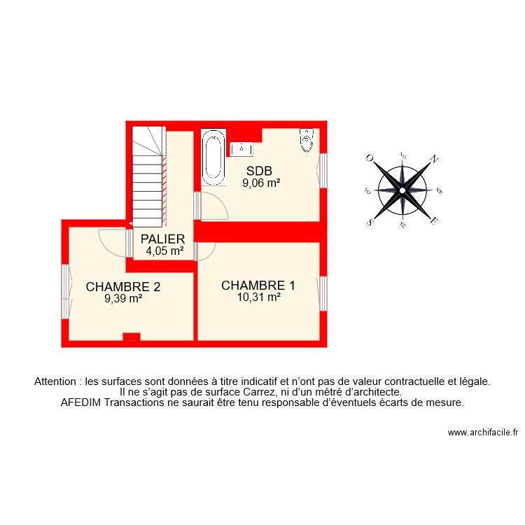 BI 6963 ETAGE. Plan de 0 pièce et 0 m2