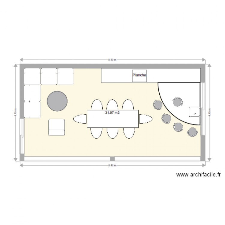 Ext La Valette. Plan de 0 pièce et 0 m2