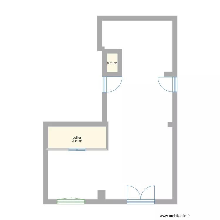 REZ DE CHAUSSEE. Plan de REZ DE CHAUSSEE. Plan de