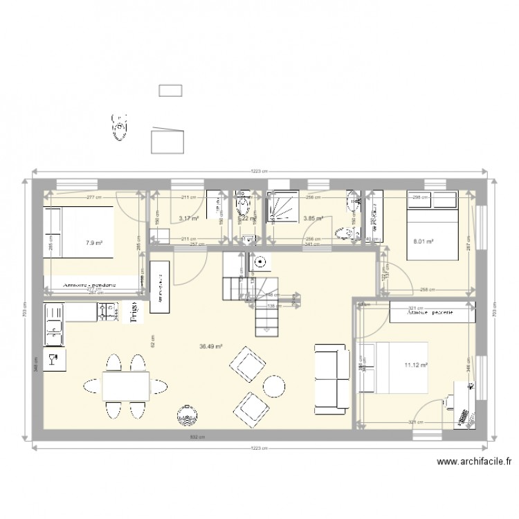 Plan Pénerf LTX 5m20 P. Plan de 0 pièce et 0 m2