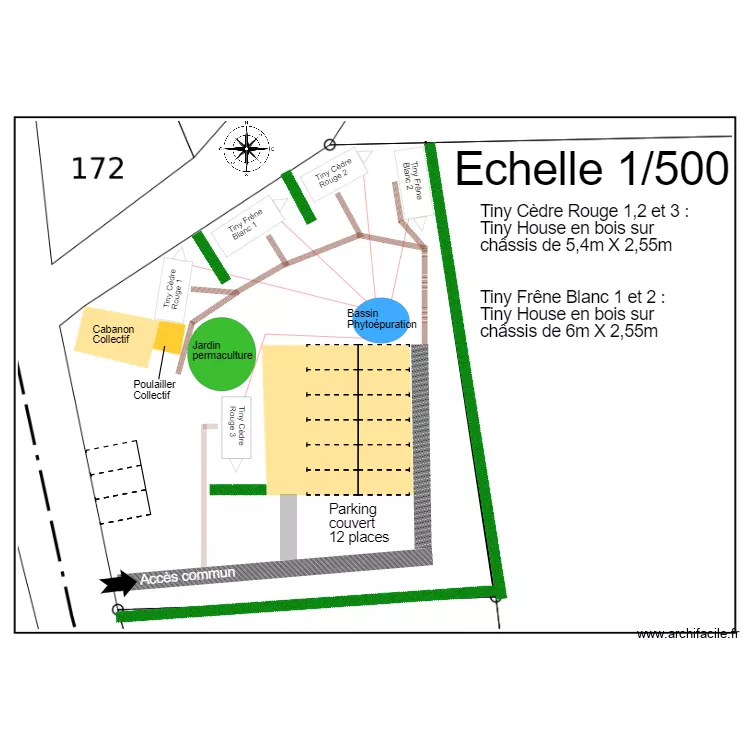 Plan implantation Plessé. Plan de Plan implantation Plessé. Plan de