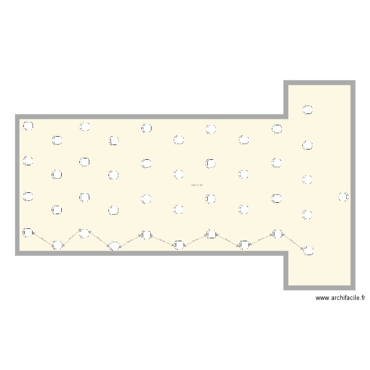 408 en théâtre. Plan de 0 pièce et 0 m2