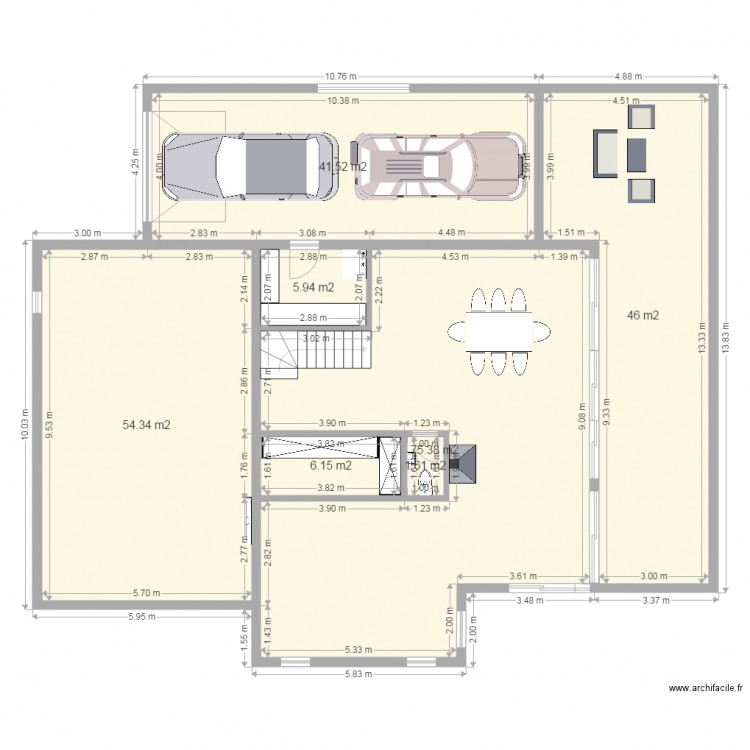 Panorama 2 RDC. Plan de 0 pièce et 0 m2