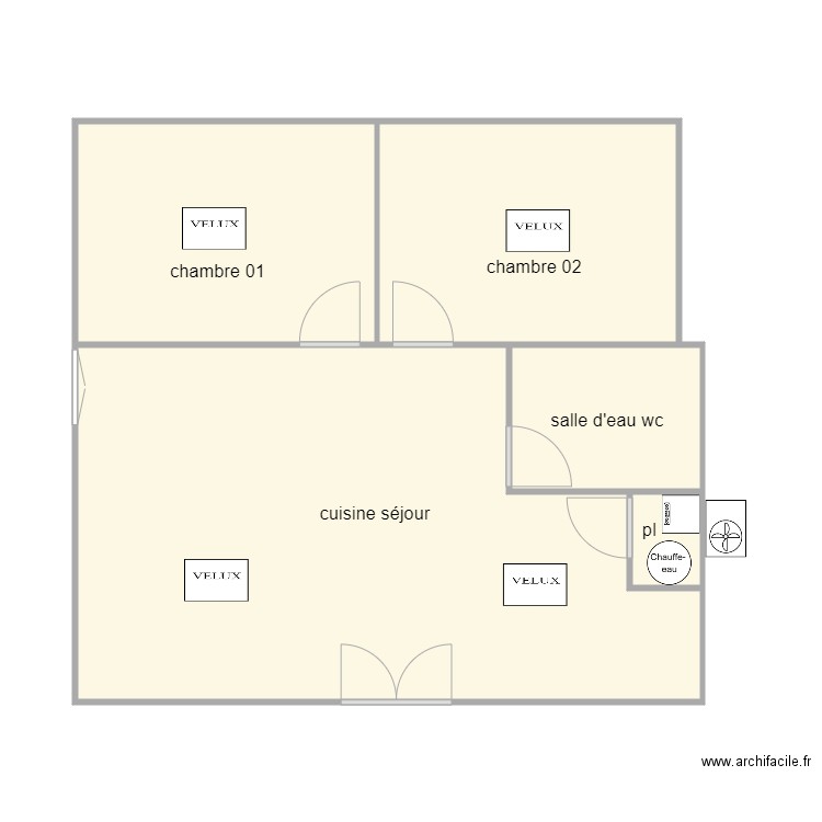 coty 1427 am. Plan de 0 pièce et 0 m2
