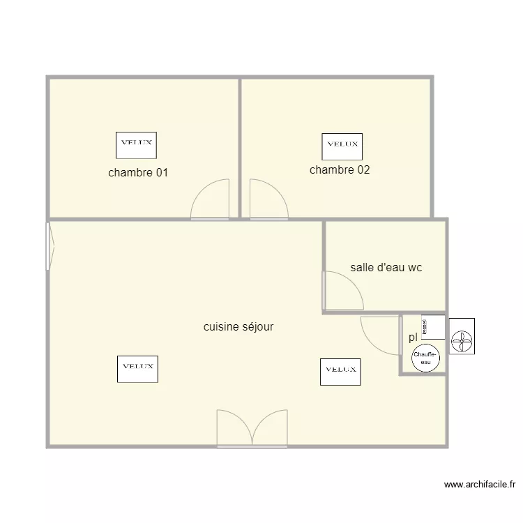 coty 1427 am. Plan de 