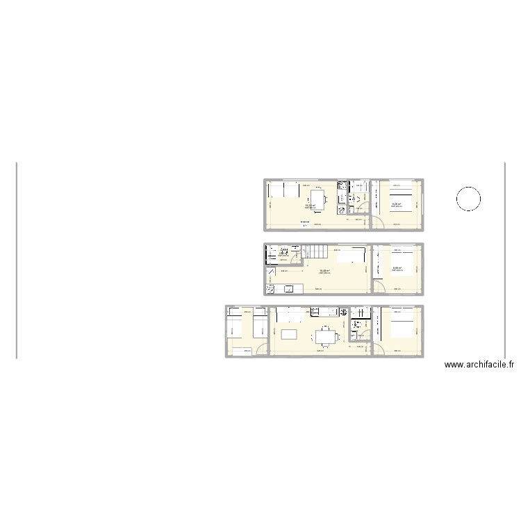 Bali House VF. Plan de 10 pièces et 91 m2
