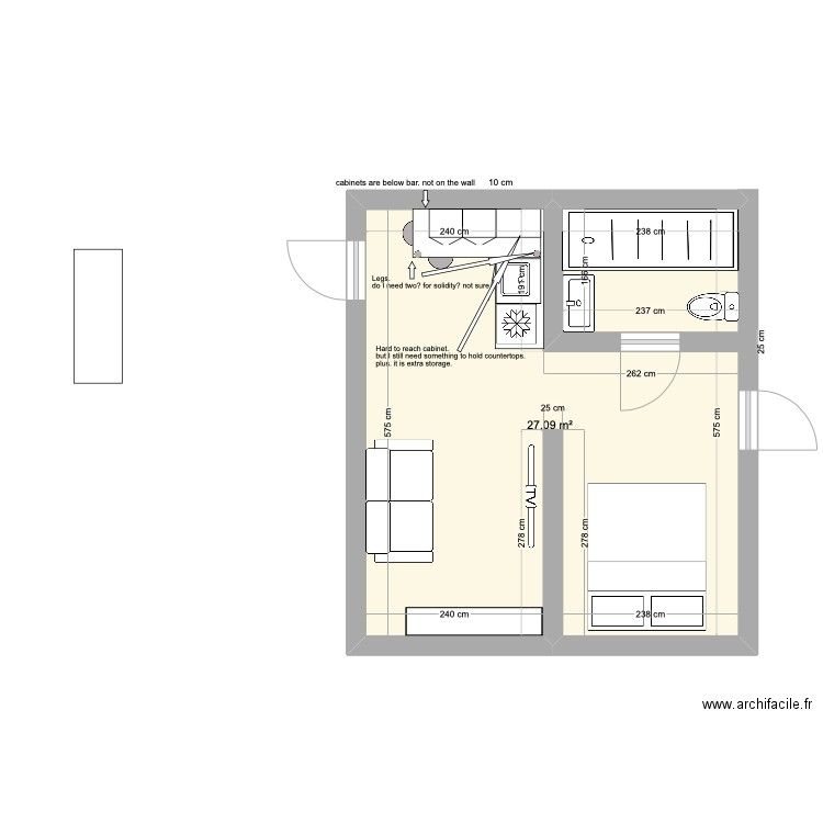algoma garage L-shape. Plan de 0 pièce et 0 m2