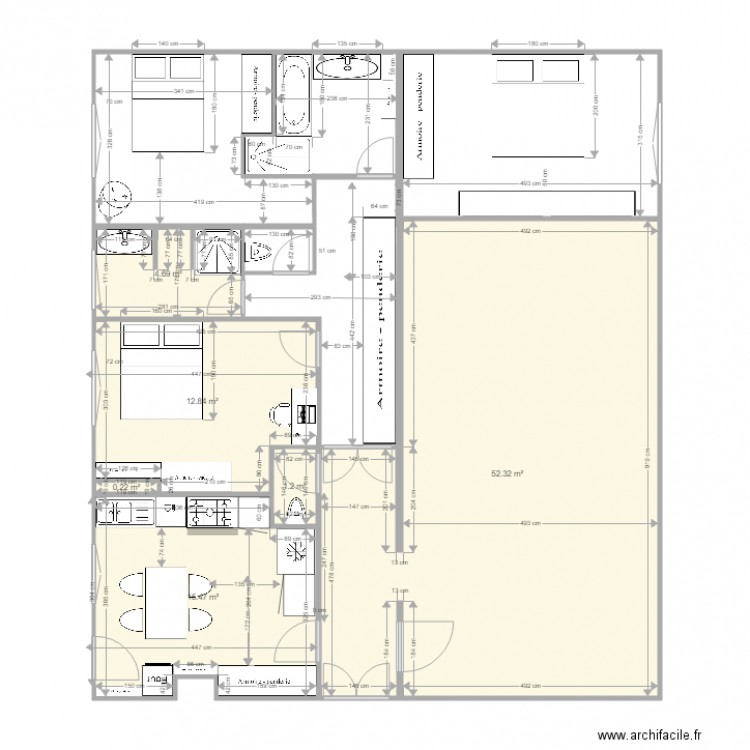 COULOIR A MOD 2. Plan de 0 pièce et 0 m2