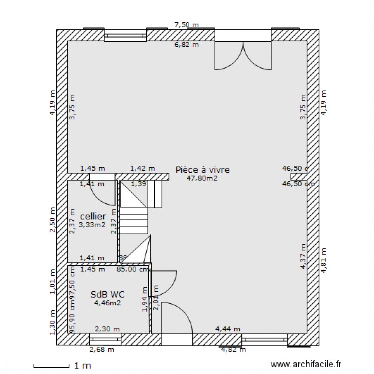 Solijero V75.3 Rdc esc2QT. Plan de 0 pièce et 0 m2