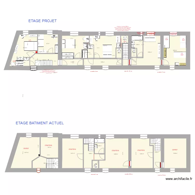Etage version 16 mai 2021 1 2E. Plan de Etage version 16 mai 2021 1 2E. Plan de