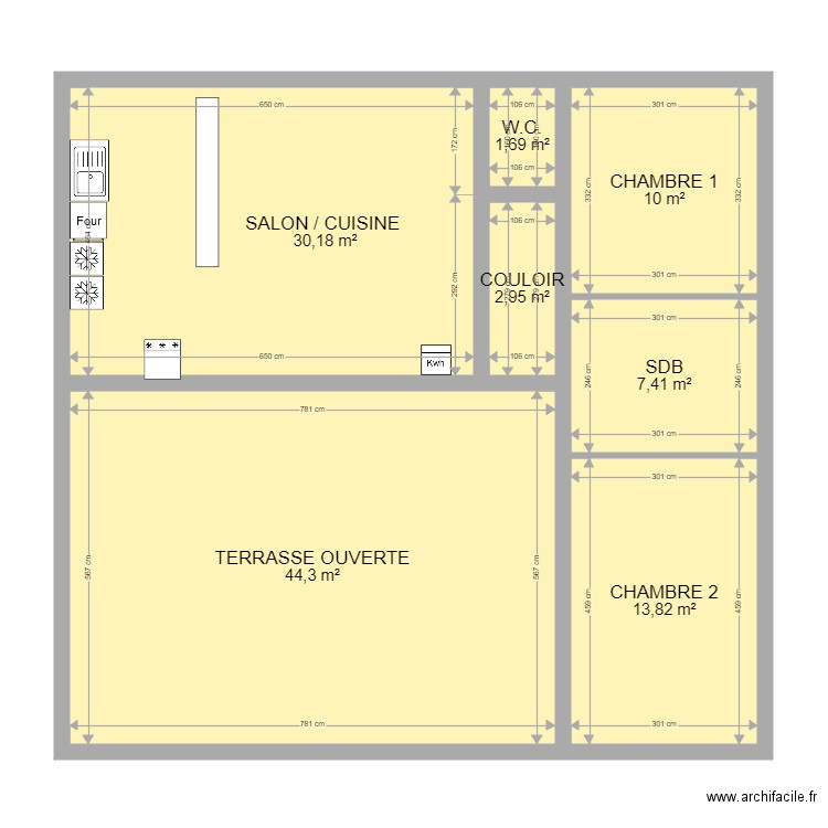 RAMAYE INCENDIE. Plan de 0 pièce et 0 m2