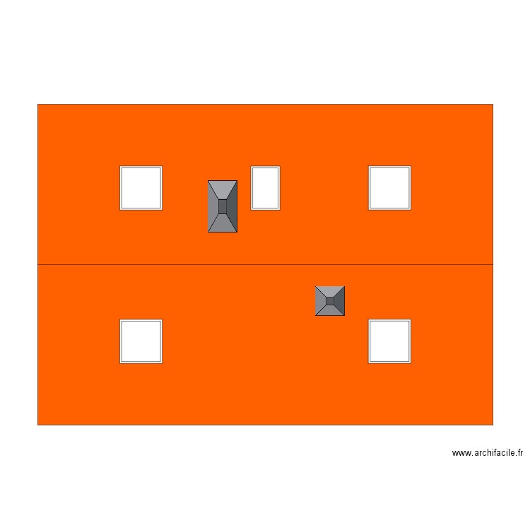 plan de toiture. Plan de 0 pièce et 0 m2