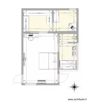 Chambre parentale  JGuy suite cotations pieces