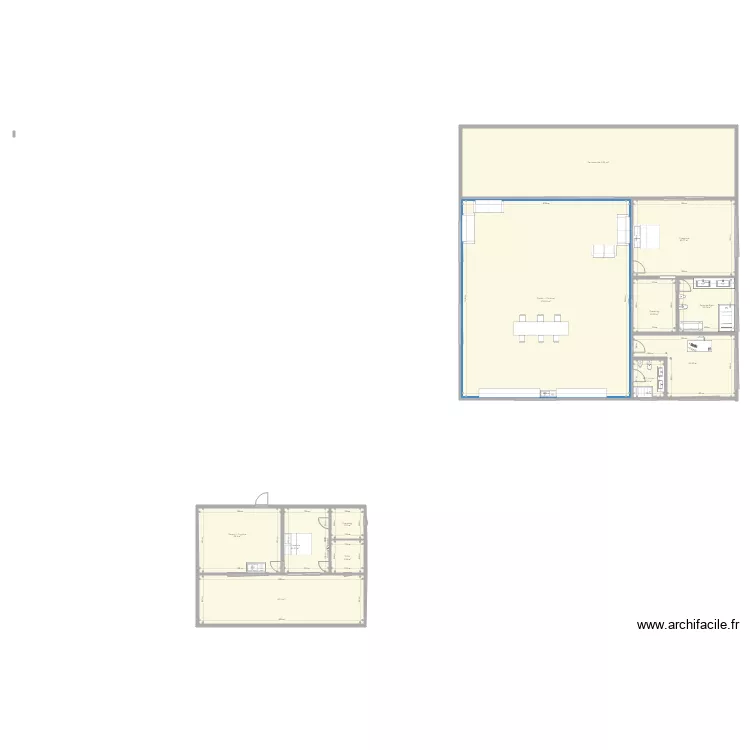 Maison F&egrave;s. Plan de 