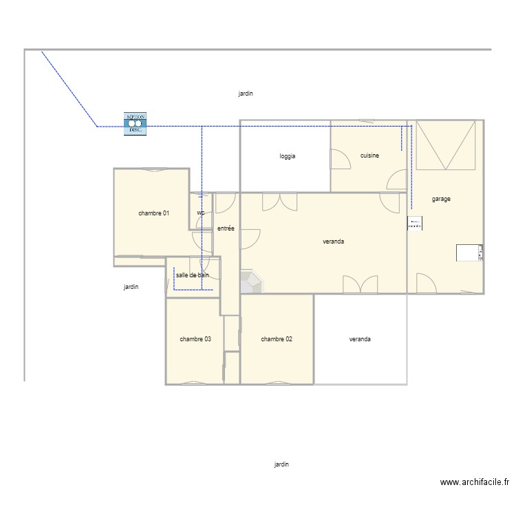 lejeune 1217 ass. Plan de 14 pièces et 124 m2