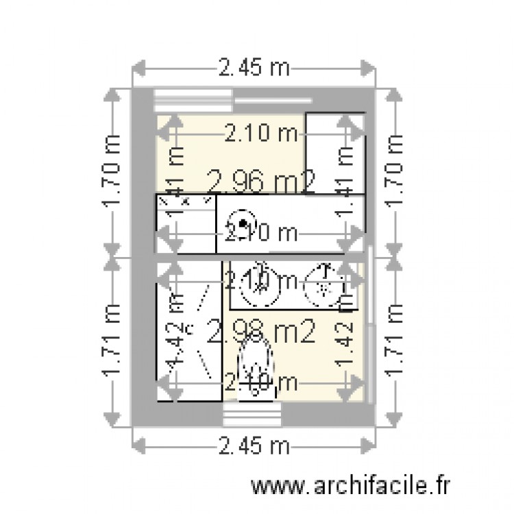 PROJET 2. Plan de 0 pièce et 0 m2