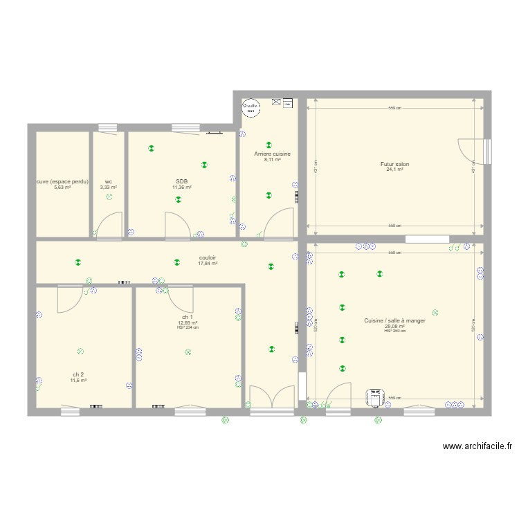 maison esclottes. Plan de 0 pièce et 0 m2