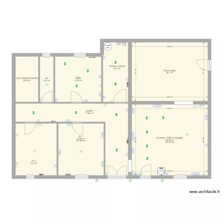 maison esclottes. Plan de maison esclottes. Plan de