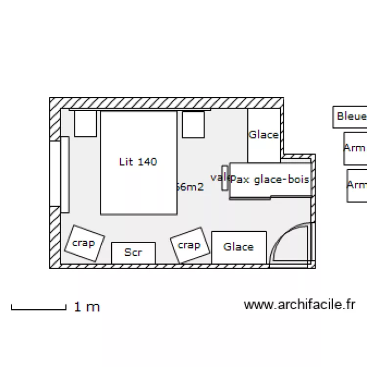 Chambre Lesco RdCh-2. Plan de Chambre Lesco RdCh-2. Plan de