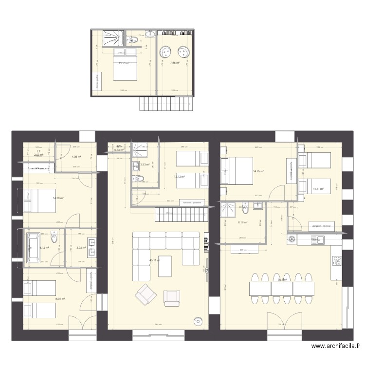 gite 12 02 2019 A. Plan de 0 pièce et 0 m2