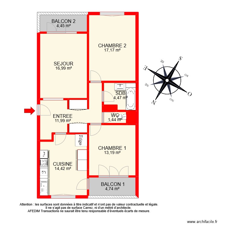 BI 9314. Plan de 0 pièce et 0 m2