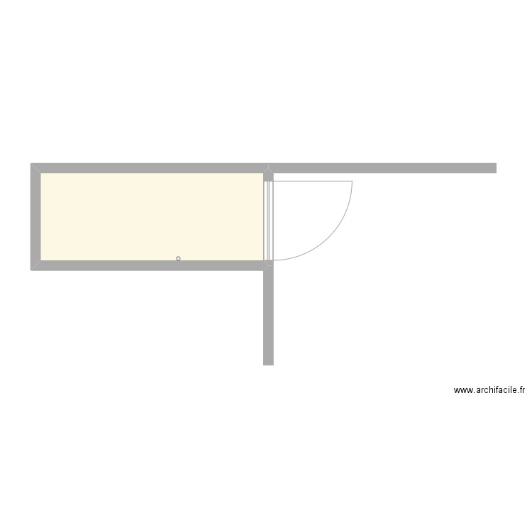 BOX 93 HBarbusse. Plan de 1 pièce et 15 m2