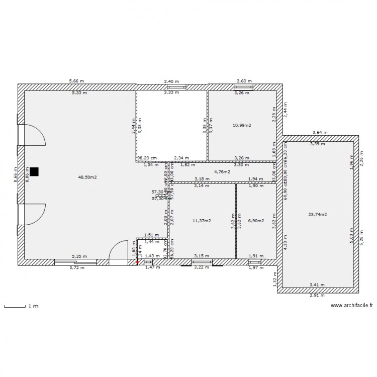 plan copie peret. Plan de 0 pièce et 0 m2