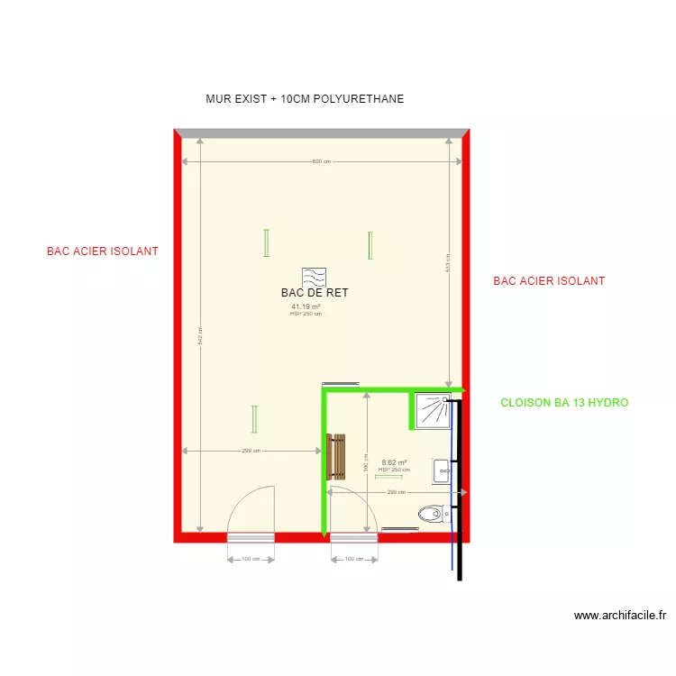 plan CRASTES PHYTO. Plan de 