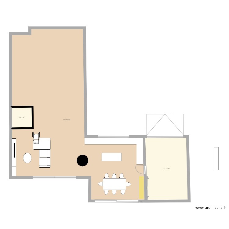 Maison. Plan de 0 pièce et 0 m2