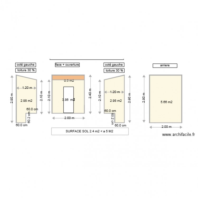 PLAN DE COUPE LOCAL TECHNIQUE 2. Plan de 0 pièce et 0 m2