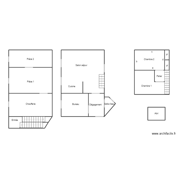 DOUARNENEZ LEBRUN. Plan de 0 pièce et 0 m2