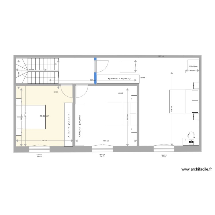 yc app etage 050217. Plan de 0 pièce et 0 m2