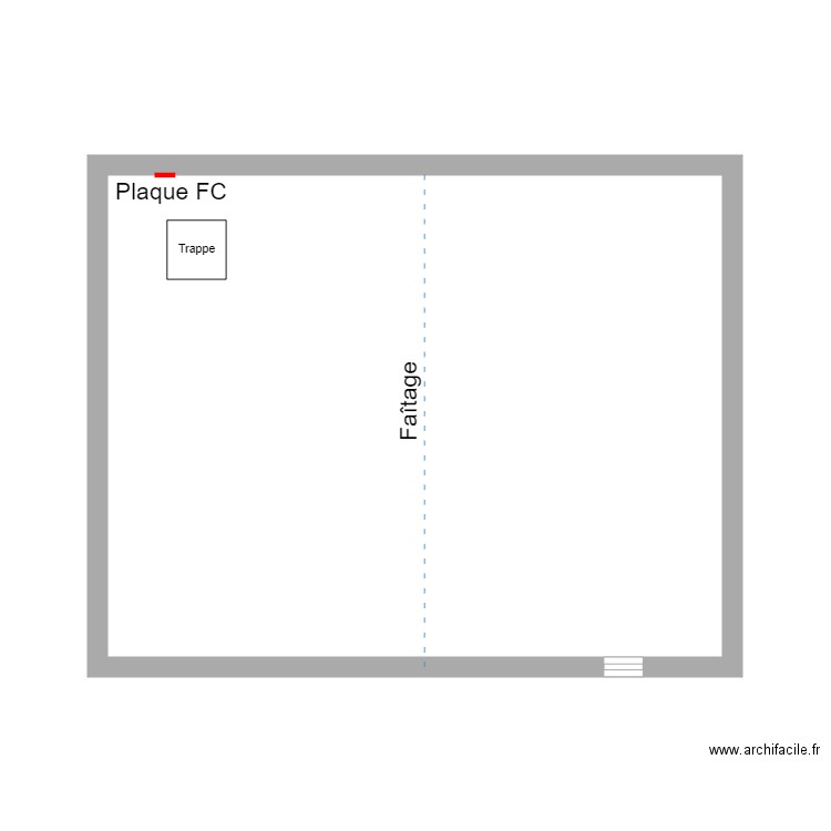 0100 266 001 R002 Ch Louis Boissonnet Combles. Plan de 0 pièce et 0 m2