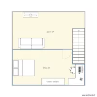 Les couts M2 etage (implantation 1)