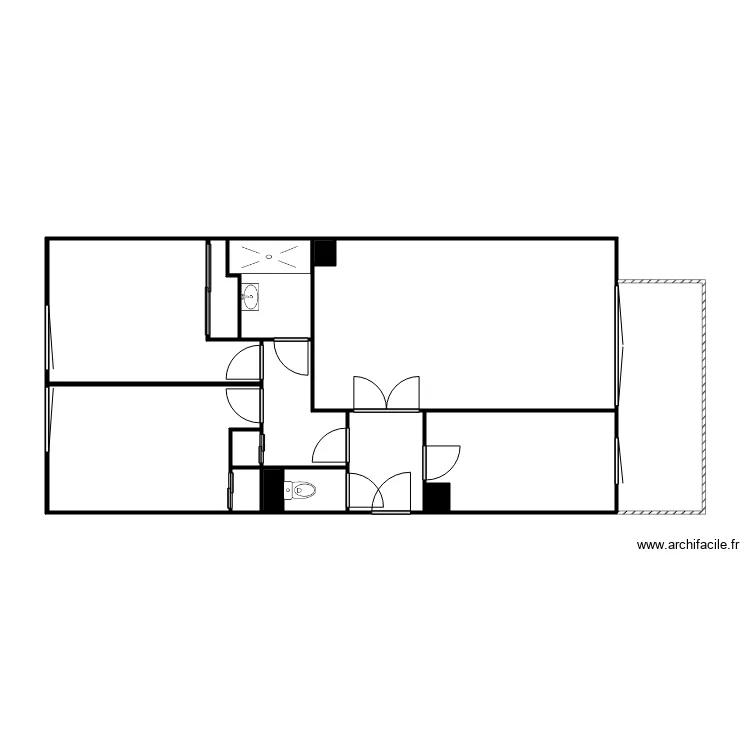Villa Nympheas 6 8 BROUXEL. Plan de 
