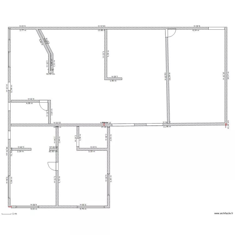  maison de nous. Plan de 