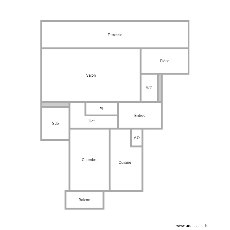 grenelle . Plan de 0 pièce et 0 m2