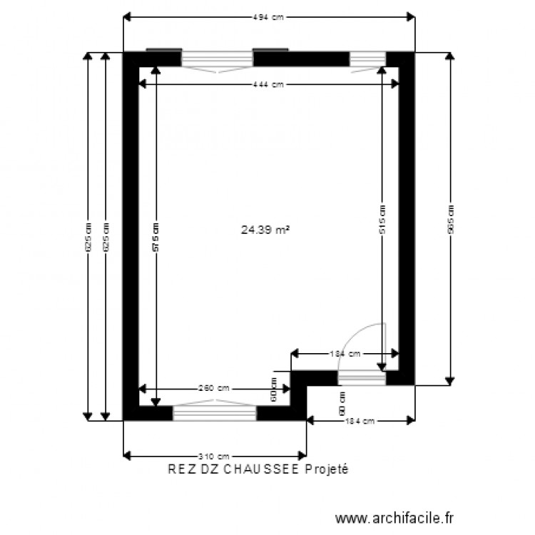 RDC 0. Plan de 0 pièce et 0 m2