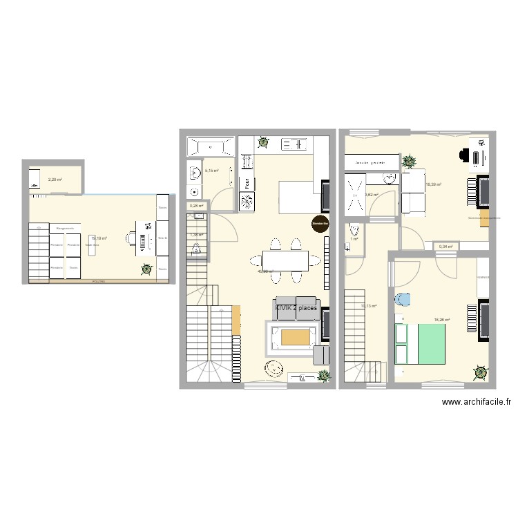 AppartementNRCF v1. Plan de 0 pièce et 0 m2